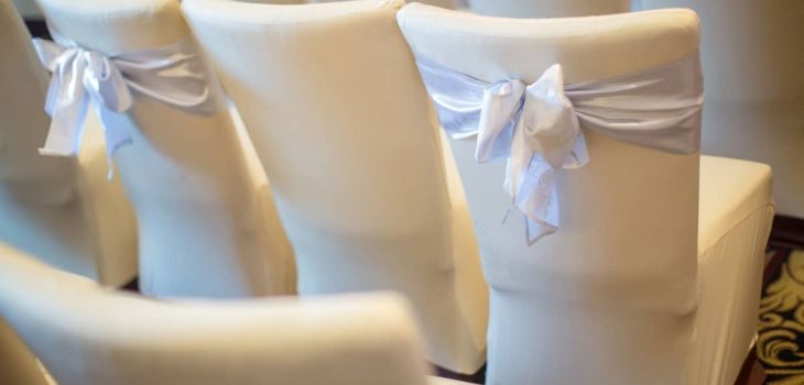 Chair Bows for Wedding Receptions