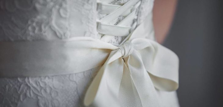 corset back wedding dress alteration