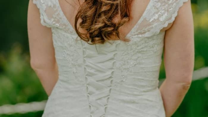  corset back wedding dress