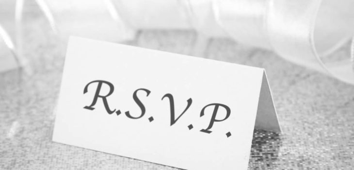 wedding rsvp wording for limited guests